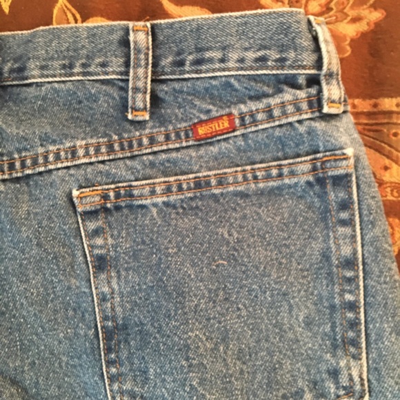 Restler Mens Jeans Size38x 30Long Straight Med- Li - Picture 3 of 7